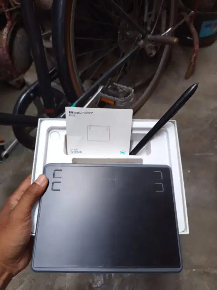 Huion Inspiroy H430P Pen Tablet - Siap Pakai Buat Gambar & Main OSU!