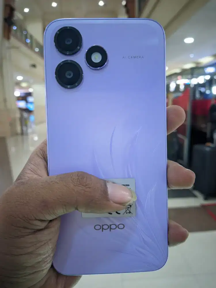 second oppo a6c 4/64 ex resmi baterai 7000mah mulus