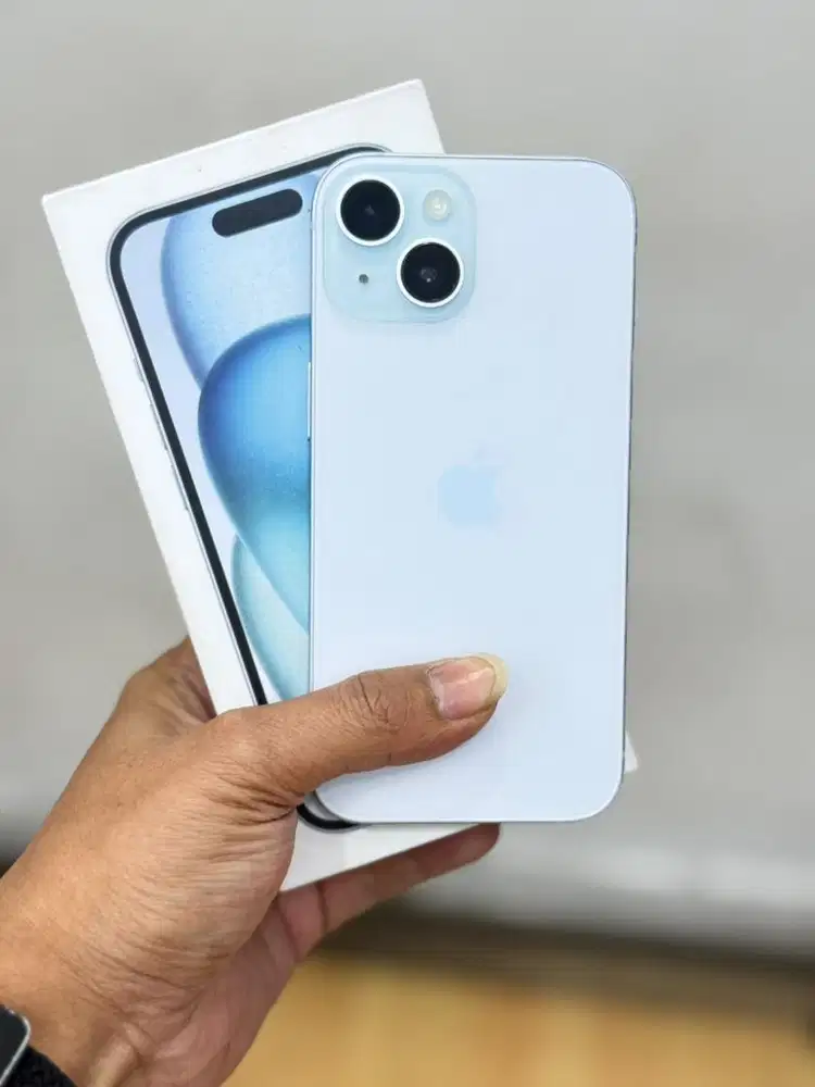 Iphone 15 128Gb blue second all operator mulus no minus bh 94%