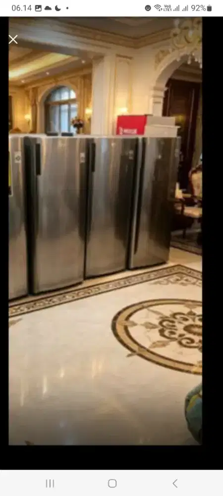 Freezer es batu 6 RAK LG