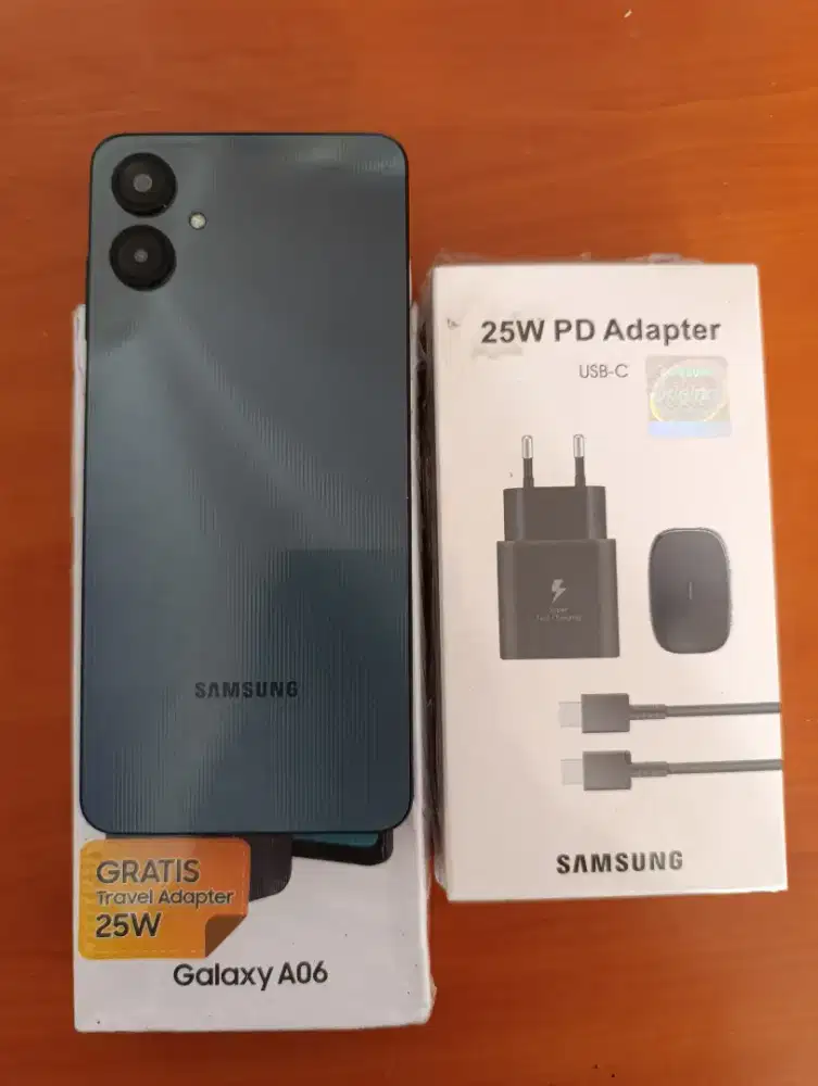 SECOND SAMSUNG GALAXY A06 4/128 FULLSET LENGKAP  FULL ORISINIL