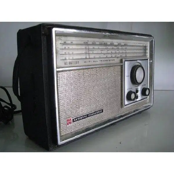 Radio djadoel merek National Panasonic era 60's