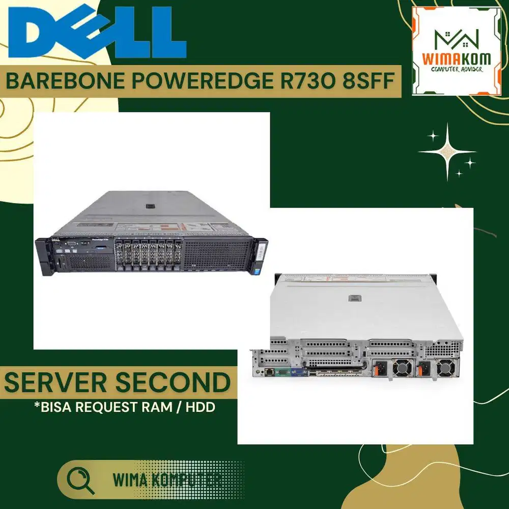 SERVER Barebone DELL R730 8 SFF