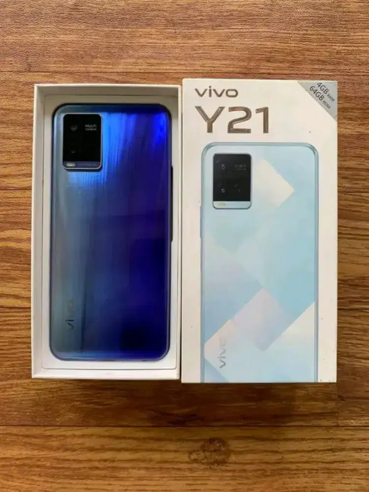 SECOND VIVO Y21 4/64 FULLSET LENGKAP FULL ORISINIL