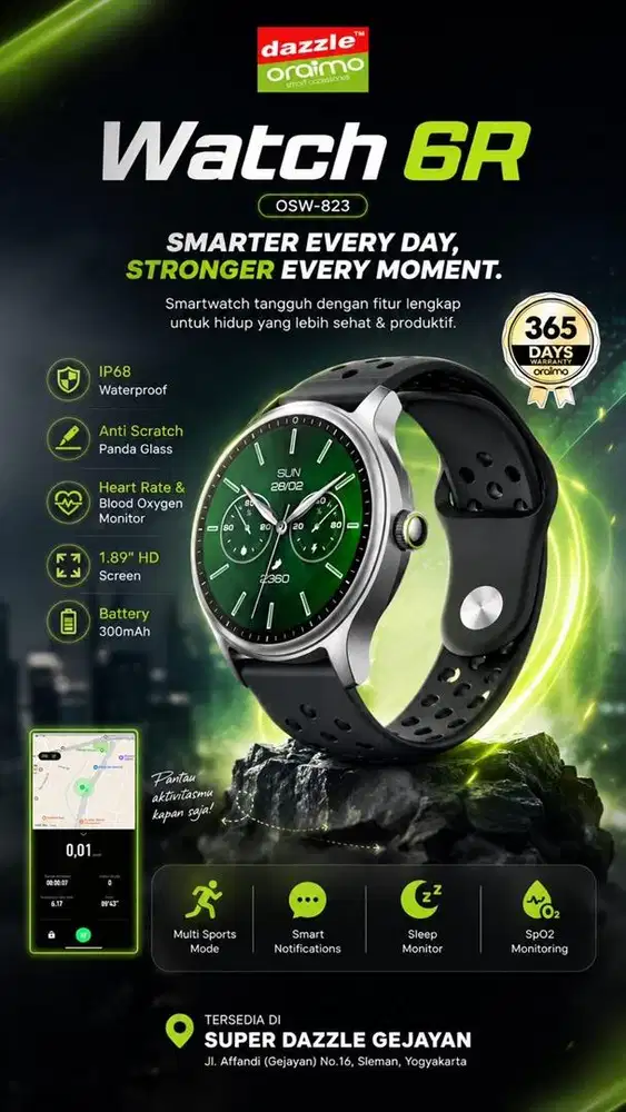 Smartwatch Oraimo Watch 6R OSW-823