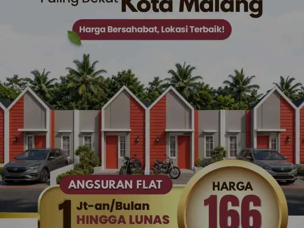 Rumah Subsidi di Bandulan Barat Malang