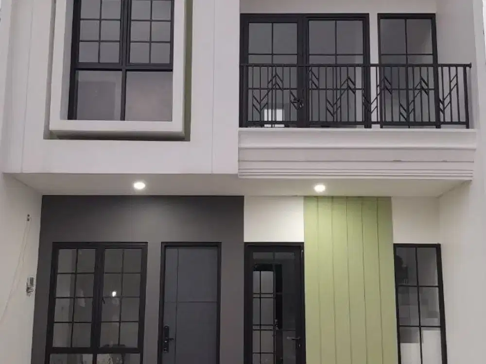 Rumah Arn. Cilodong, Murah Mewah, 2 LANTAI +ROOFTOP, Baru, Dekat Alun Alun Depok, Dijual
