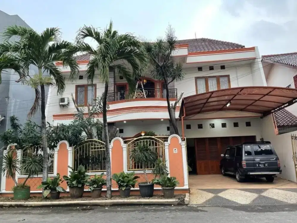 Dijual Rumah 2Lt Furnished di Kav Dki Pondok Kelapa, Jaktim