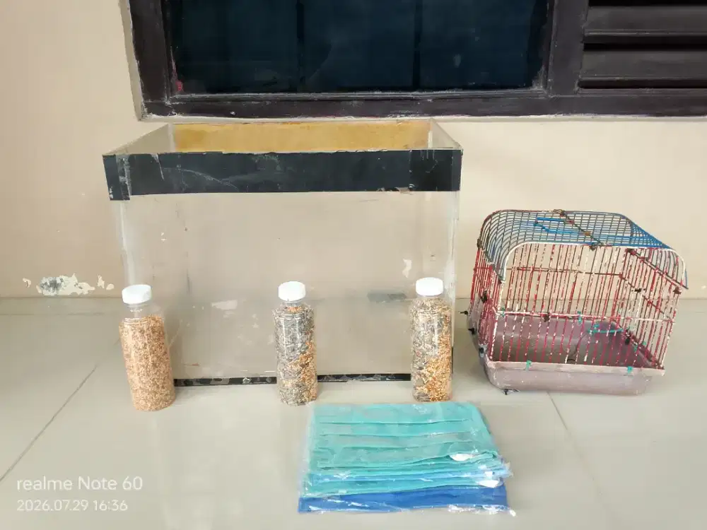 Aquarium & kandang hamster