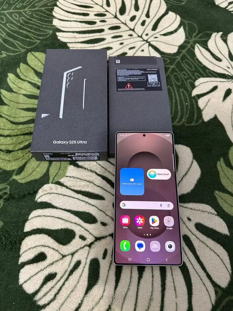 Samsung Galaxy S25 Ultra 12/1TB Gray Sein Mulus Fullset Ori