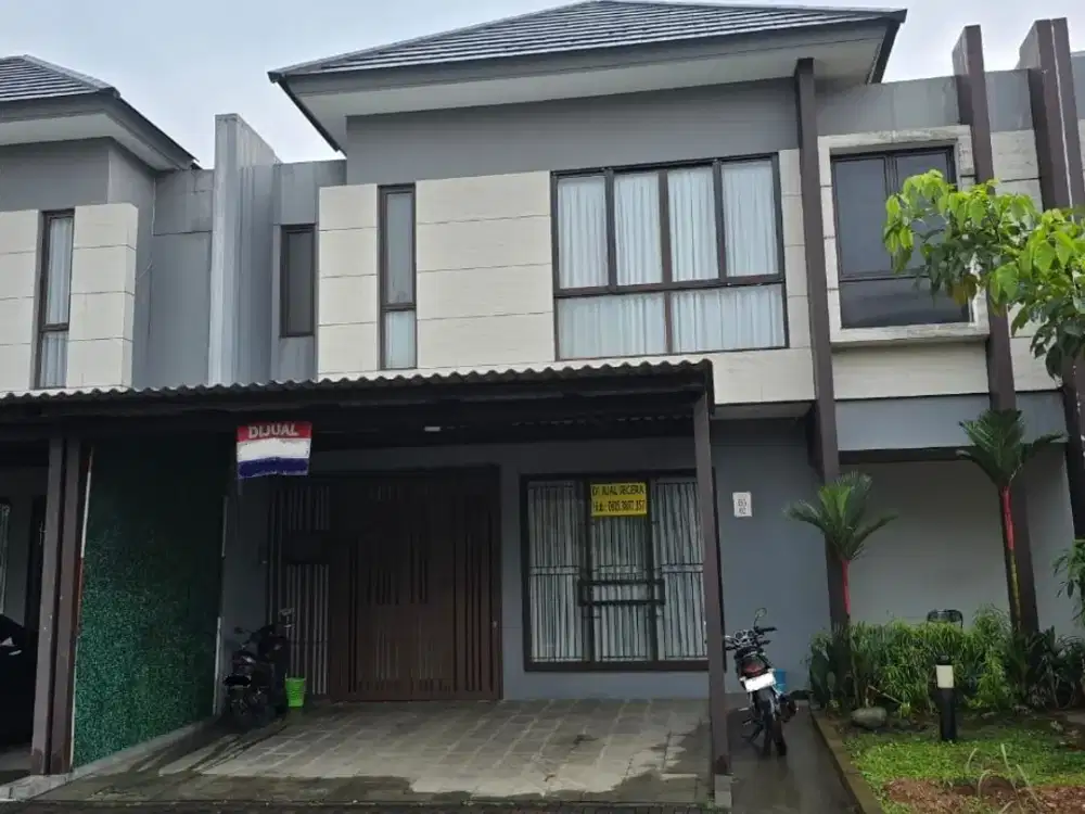 Rumah Lebar 10 Hadap Selatan Cluster Amata Mozia BSD