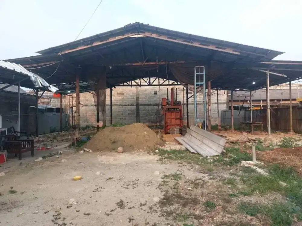 Di Sewa Tanah / Lahan Strategis + Bangunan di Mangun Jaya, Tambun Selatan, Bekasi