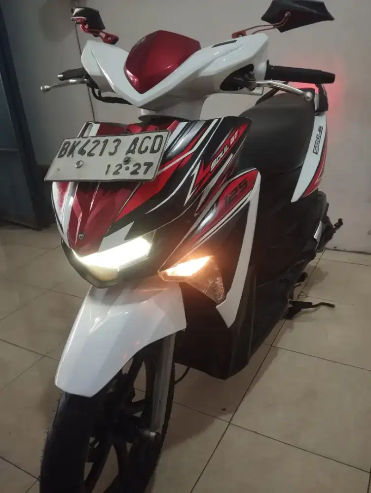 Yamaha New Soul GT-125CC.LED.surat lengkap.sehat dan bertenaga.