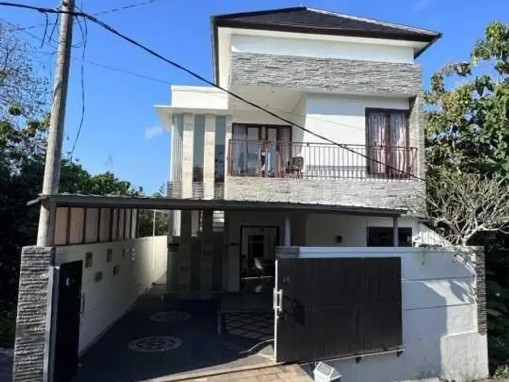 Jual Rumah Semi Villa Bebas Banjir di Darmawangsa Ungasan, Kuta Selatan, Kab Badung, Bali
