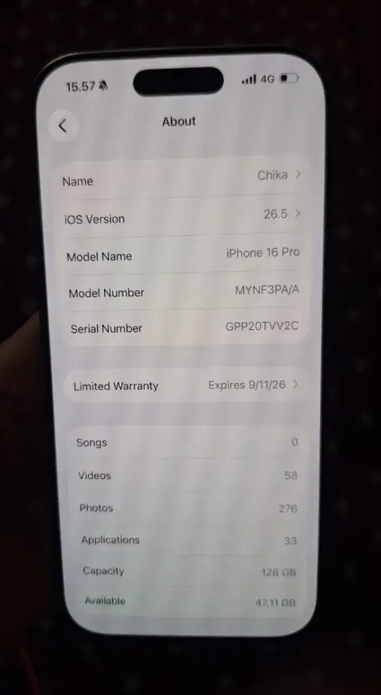 Iphone 16 pro 128gb IBOX