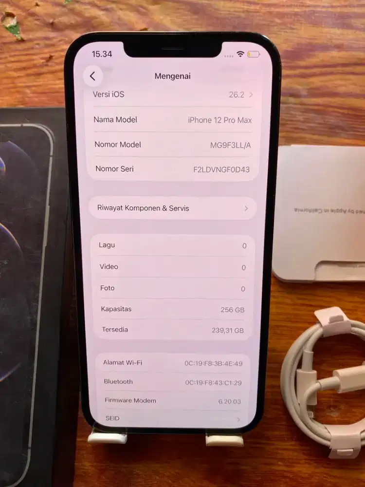 Iphone 12 pro max 256