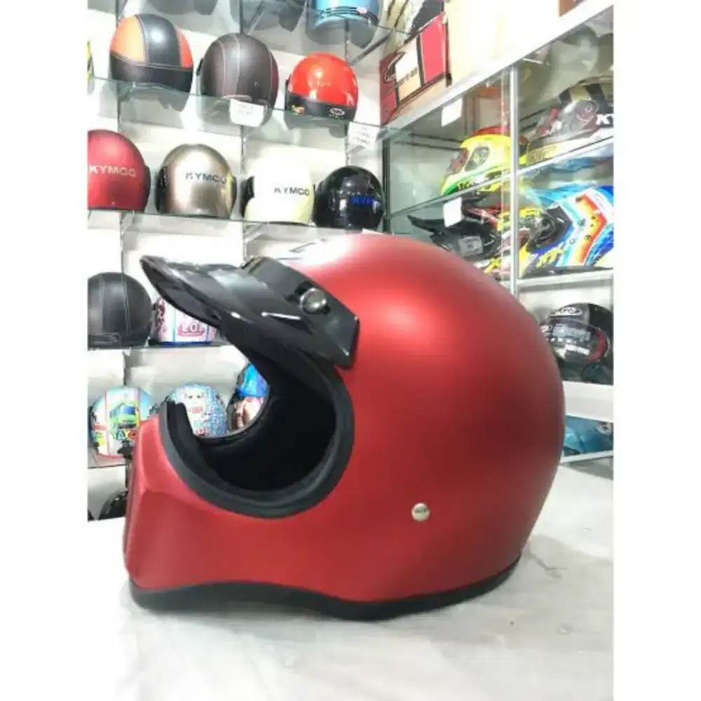 Helm hbc Cakil marron + mini set bor portable