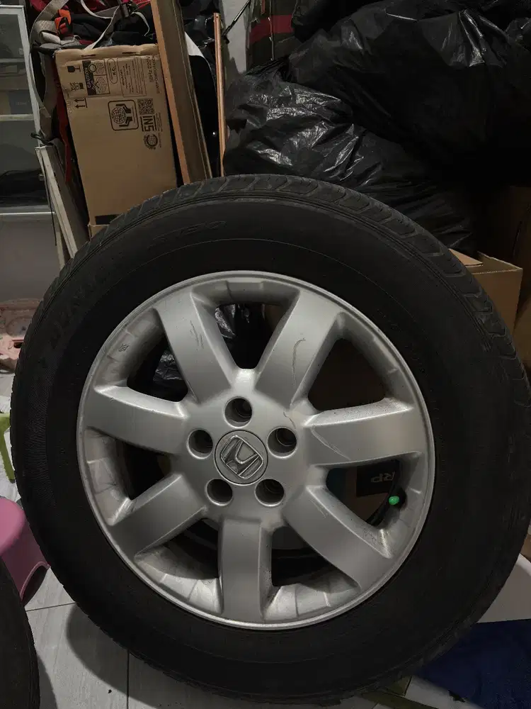 Velg r17 crv gen 3 ori + ban dunlop grandtrex 225/65