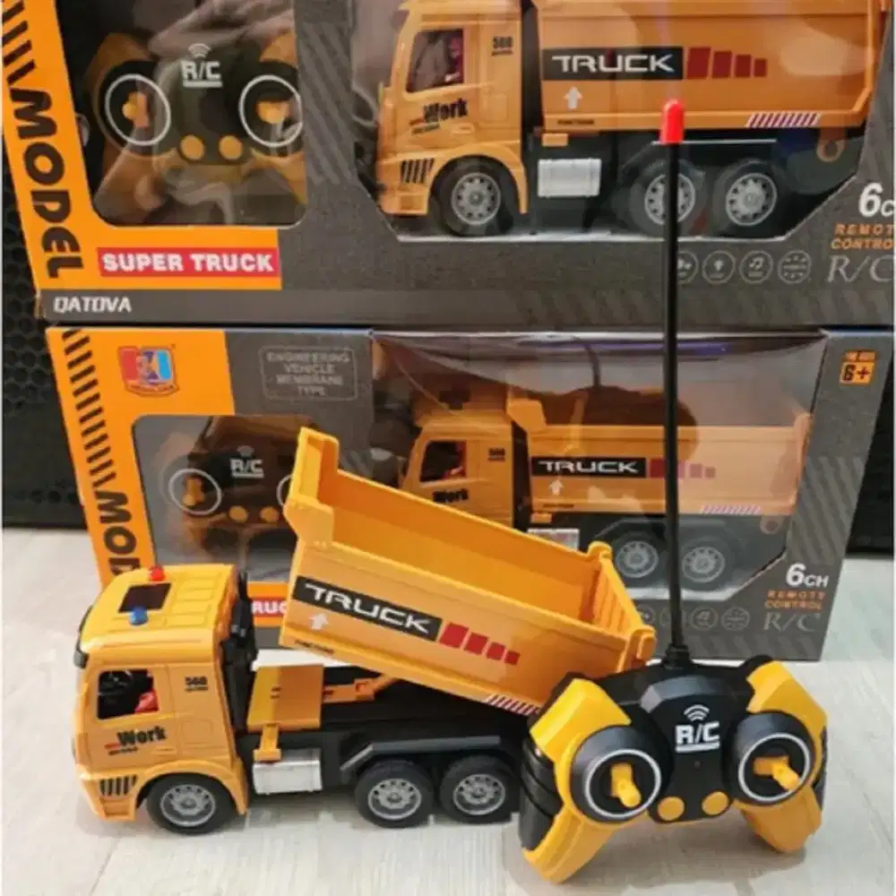 Truck mainan anak remot kontrol baru