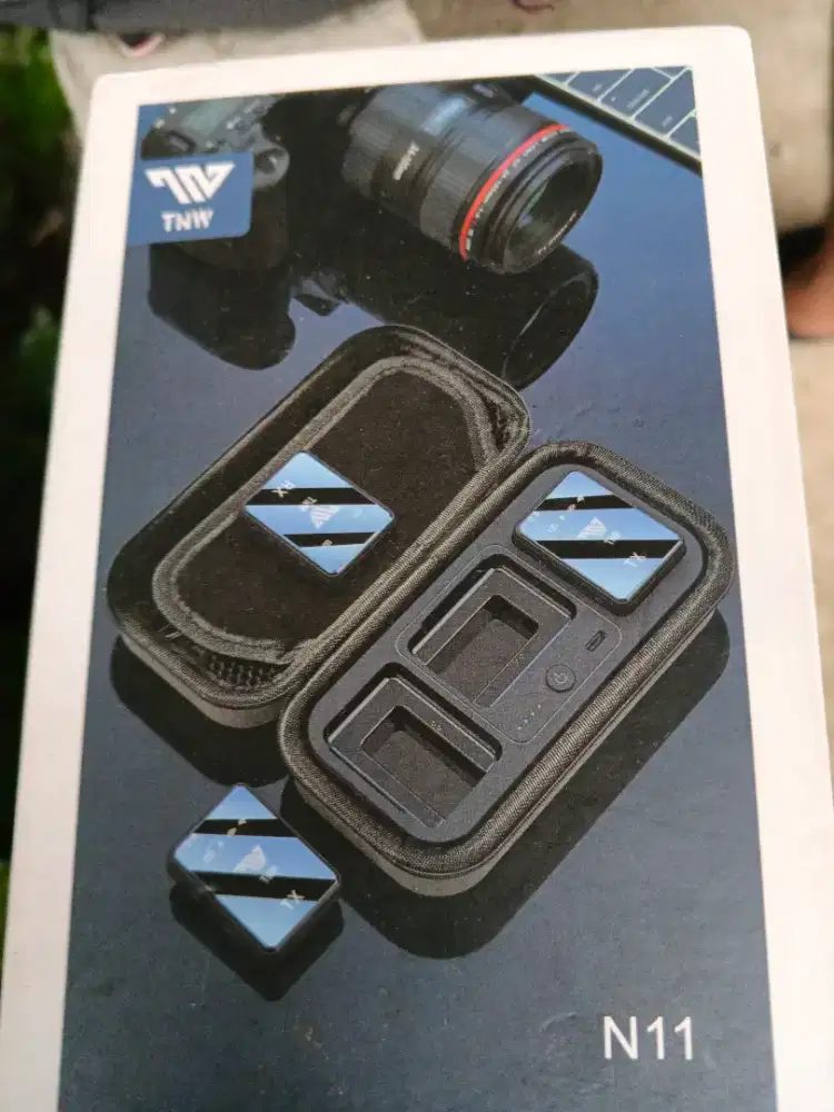 Wireless microphone untuk ngonten