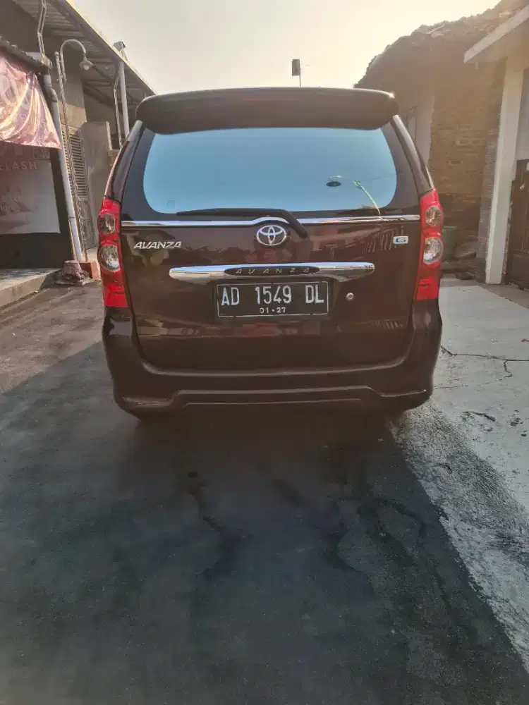 Toyota Avansa G 1.3 mt th 2009 asli ad1