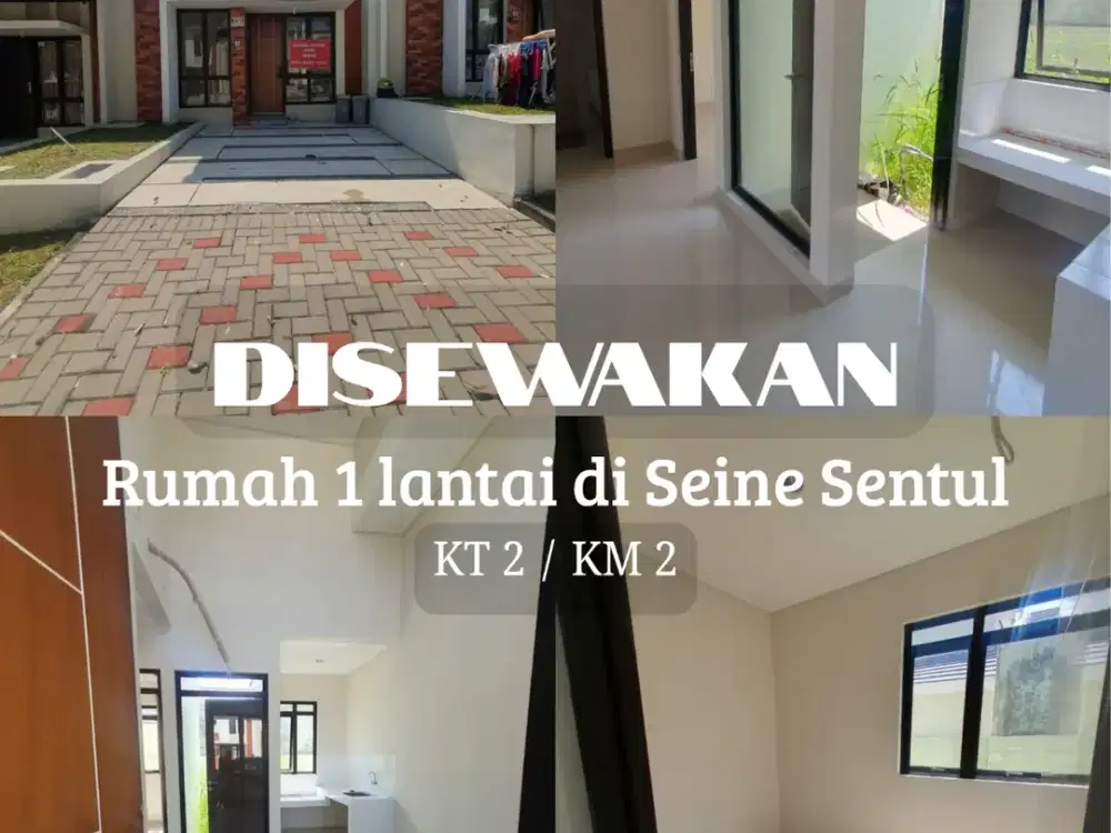 Disewakan Rumah di Citra Raya Sentul Cluster Seine