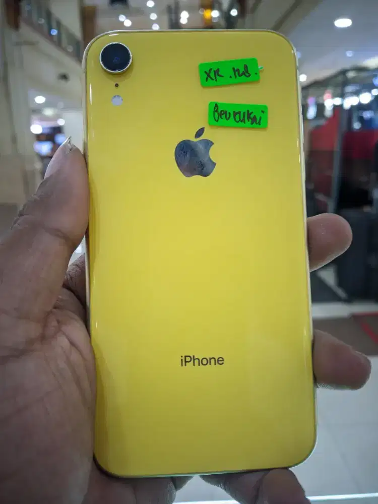Second Iphone Xr 128gb Yellow Beacukai asli sinyal permanen