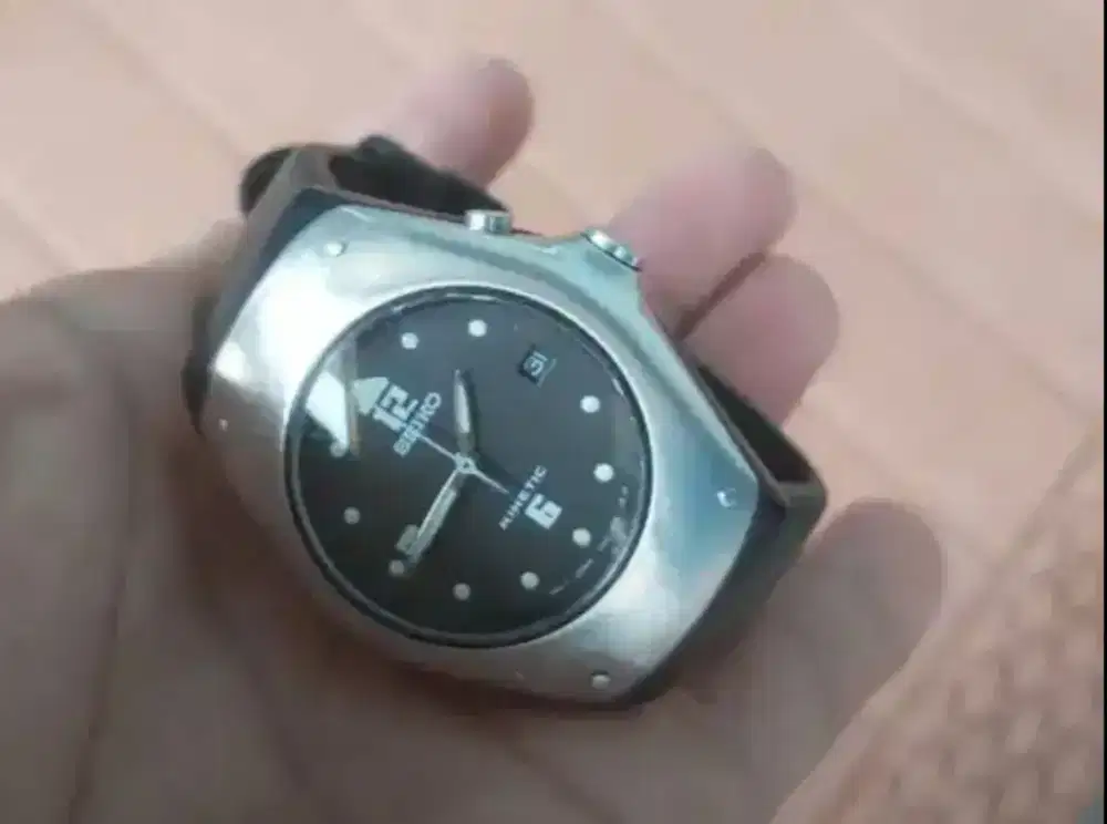 Seiko Kinetic sport rubber strap (boys size)