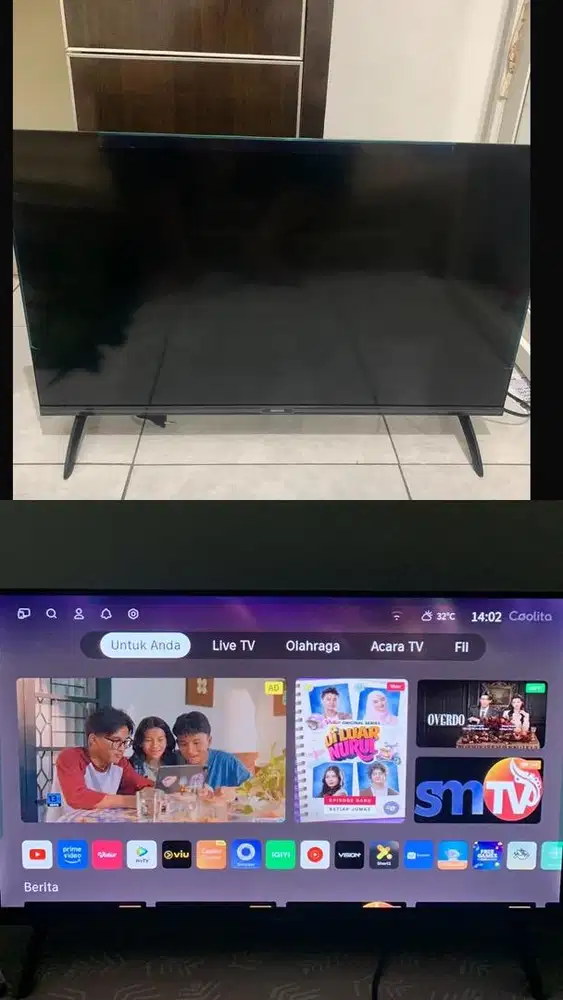 DIJUAL CEPAT!!! TV COOCAA 32INCH