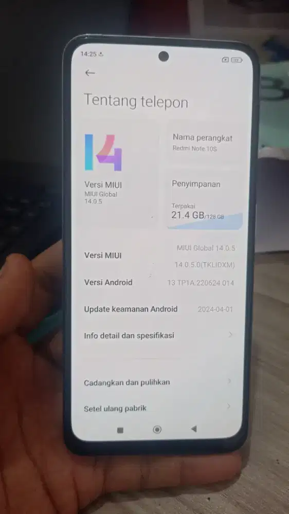 Hp Xiaomi Redmi Note 10S 8/128GB
