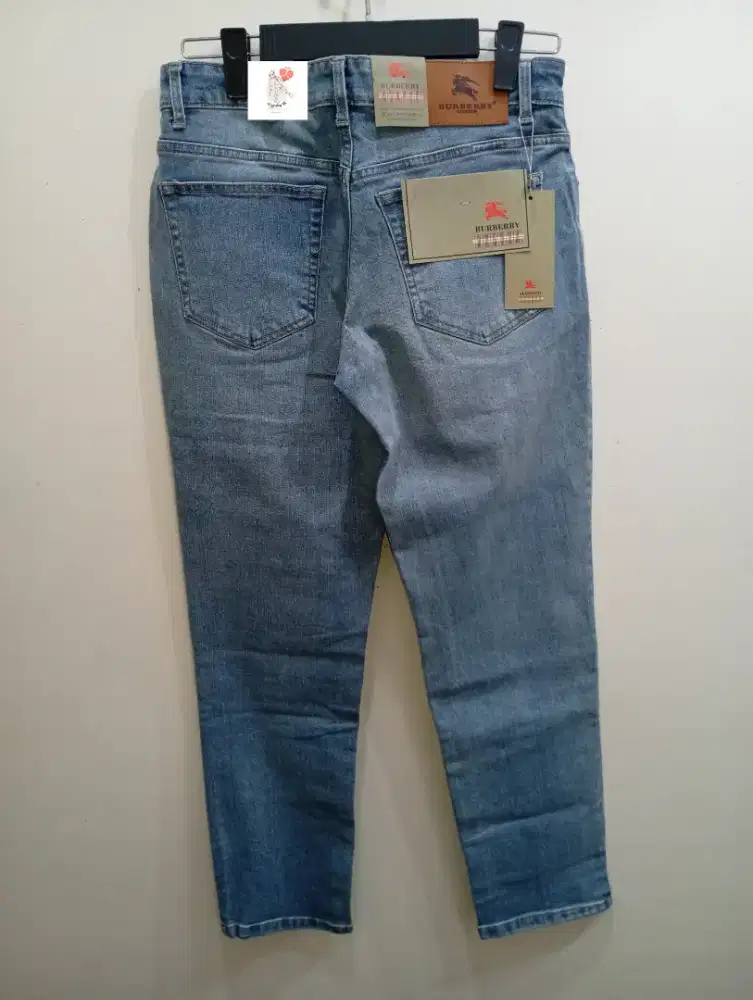 BURBERRY DENIM JEANS BLUE