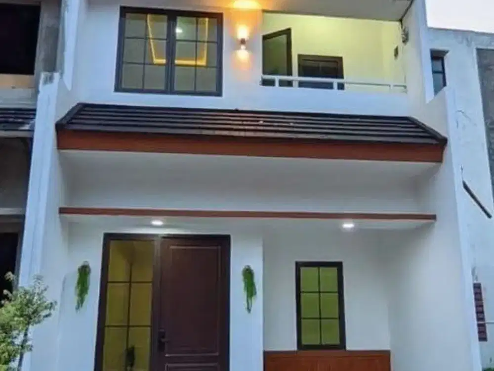 Rumah GTS Sawangan, Pinggir Jalan Raya, Mewah Murah, 2 LANTAI, Baru di Kota Depok Dijual