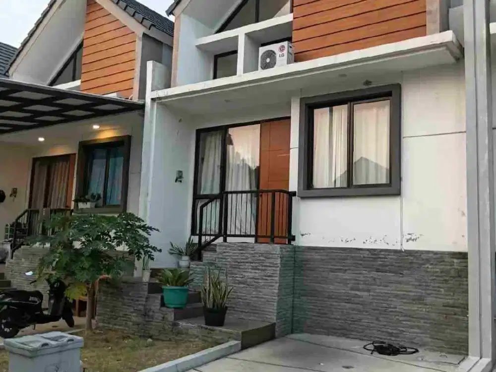 Dijual Rumah Full Furnish di Spring Valley Sentul City Kondisi Istimewa View Langsung Pegunungan Siap Huni