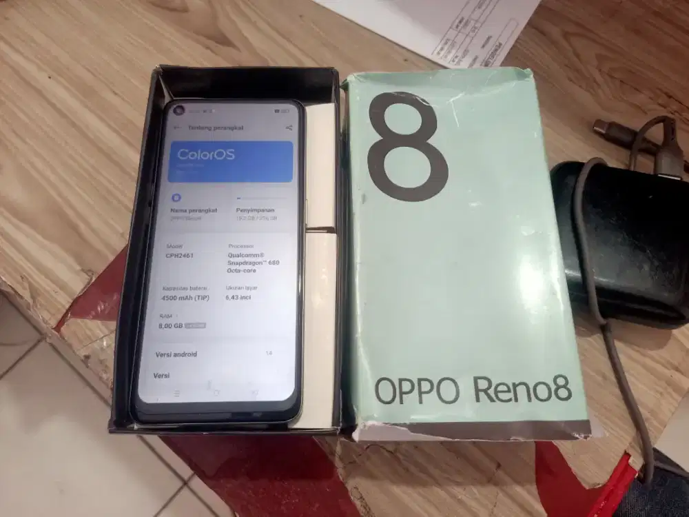 Hp Oppo Reno8 Ram 8/256GB