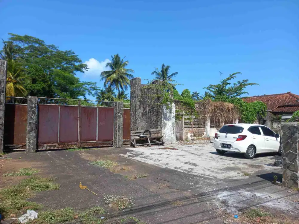 Jual Tanah Bonus Rumah cocok Bangun Gudang Showroom lokasi mainroad