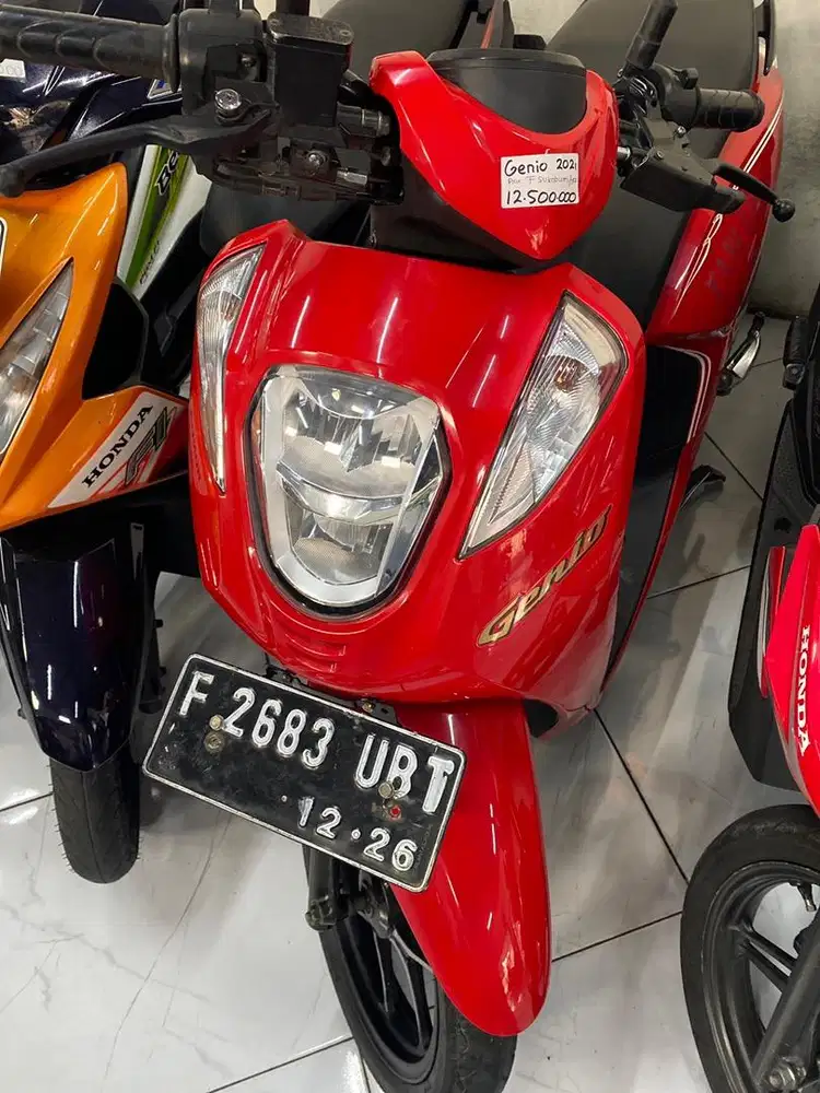 genio tahun 2021 plat F