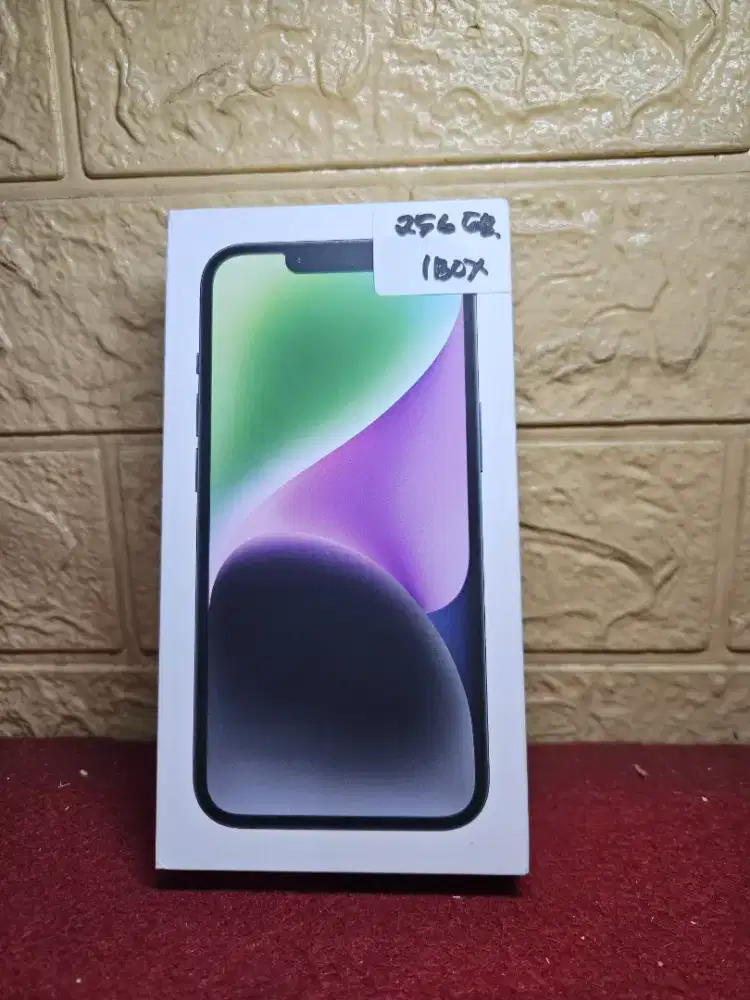 PROMO HP Apple Iphone 14 256Gb Resmi Ibox segel utuh , Stok langka