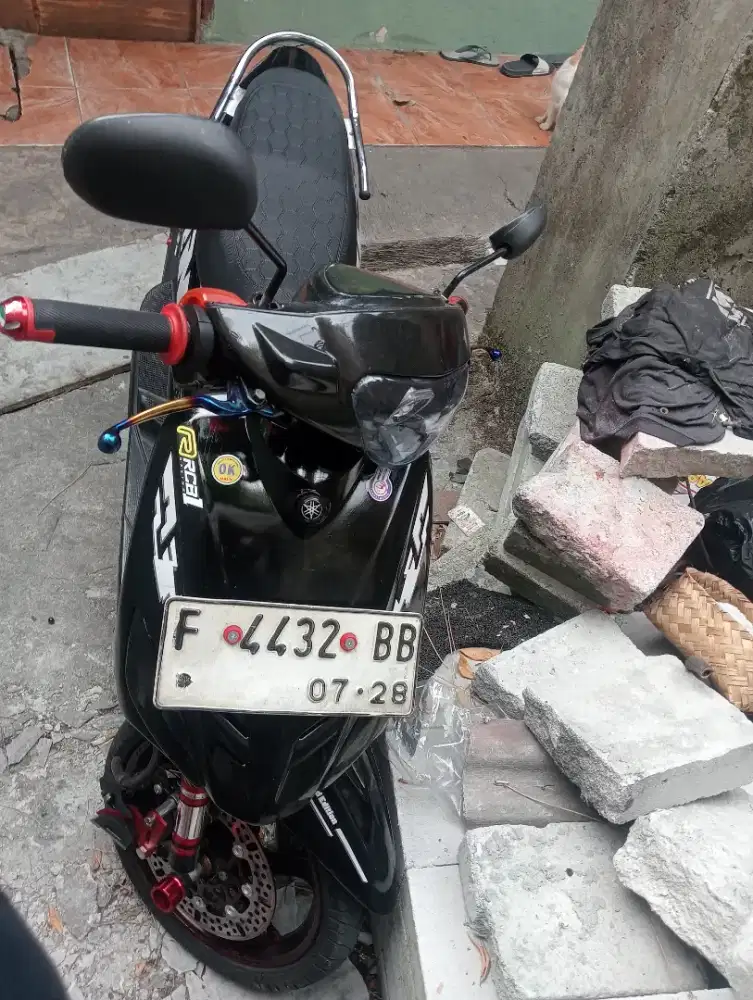 Mio sporty 5TL (non step) ss lengkap hidup