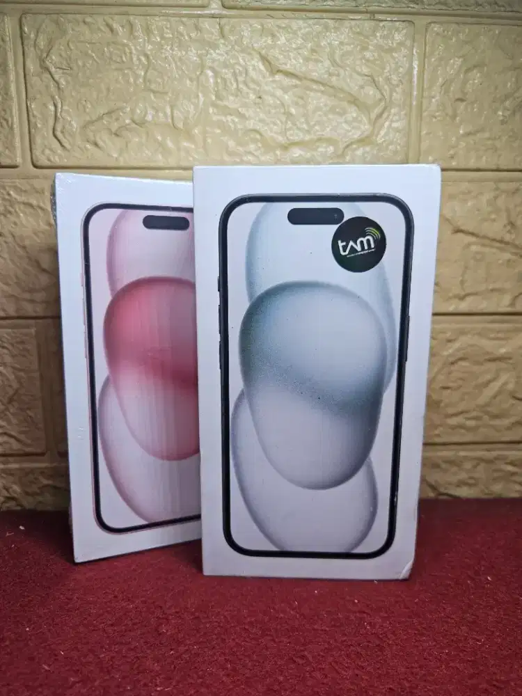PROMO HP Apple Iphone 15 128Gb Garansi Resmi kondisi segel utuh Resmi
