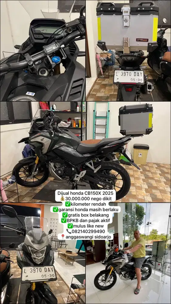 DIJUAL Honda CB150X 2025 Mulus