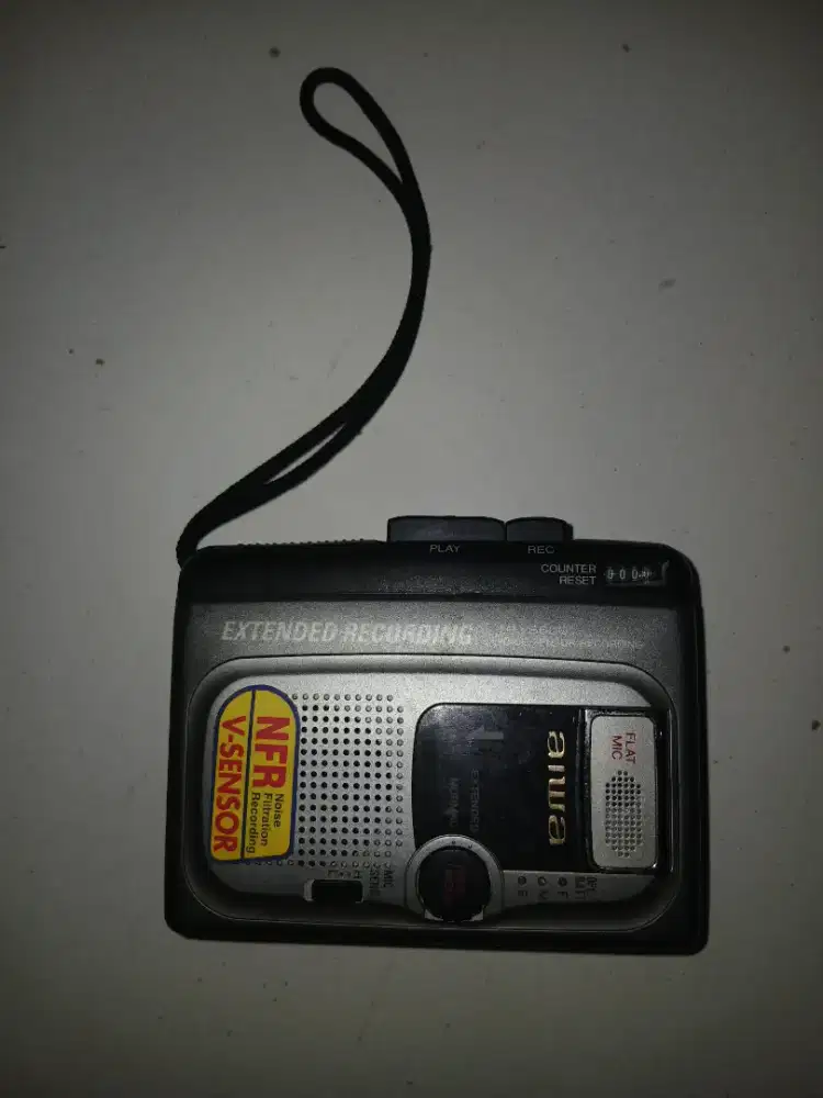 Perekam kaset portabel vintage Aiwa