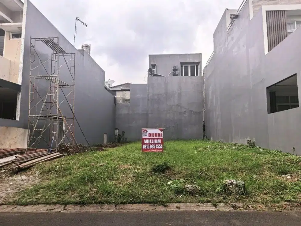 Kavling Siap Bangun, Gading Residence, 204M,Bebas Banjir, Gate Cluster