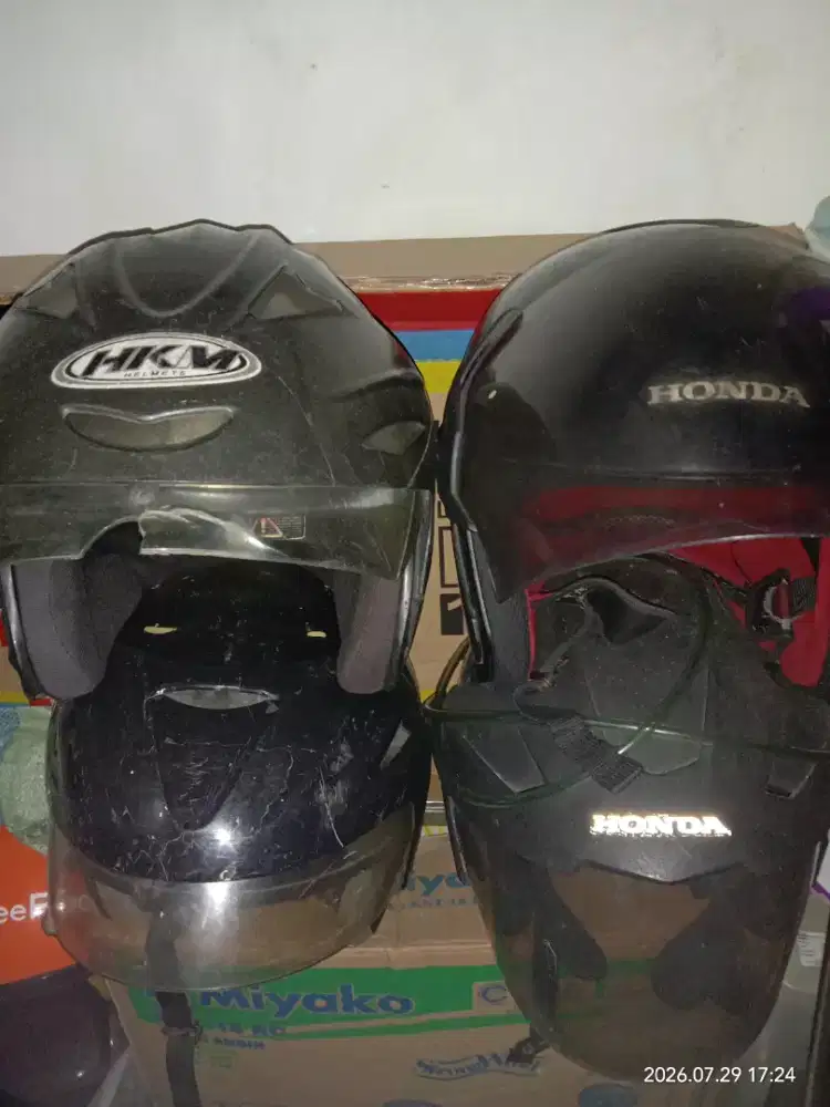Helm half face satuan borongan