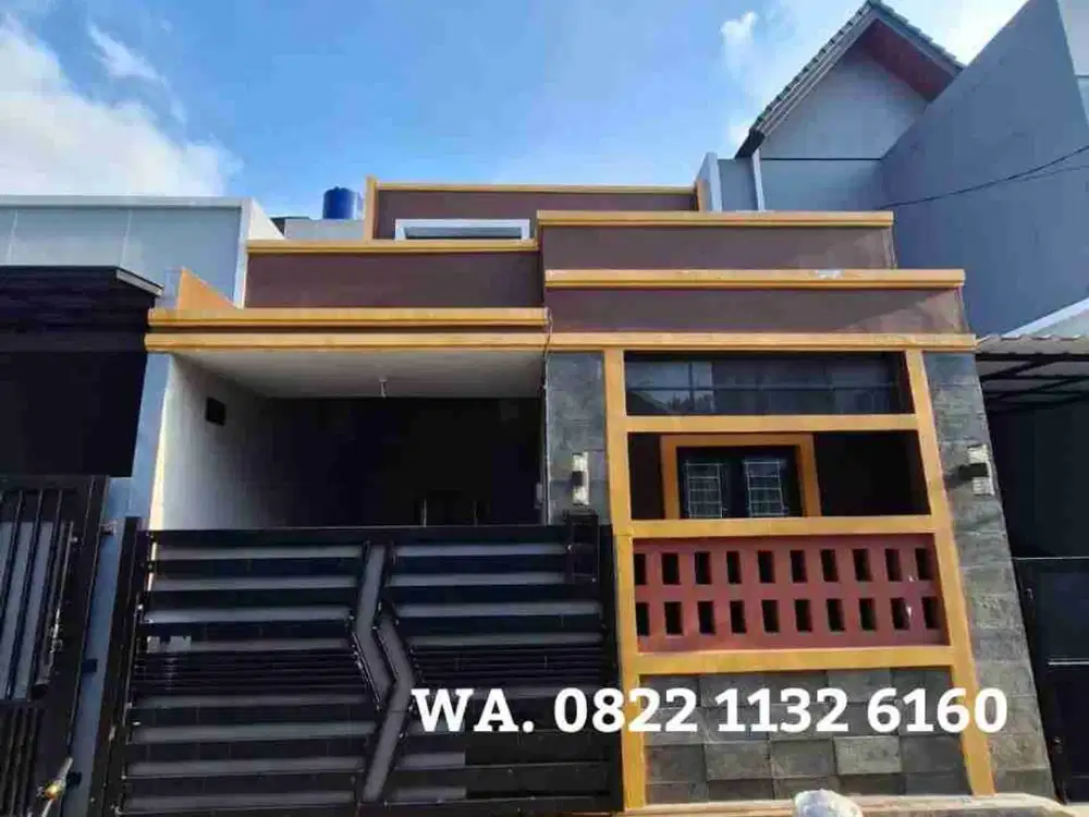 Rumah 1,5 Lt Baru dijual Cepat di Jatibening Pondok Gede Akses 2 Mobil