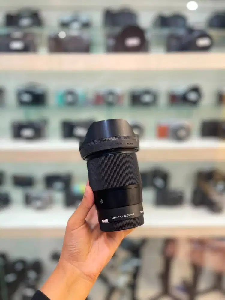 LENSA SIGMA 16MM F1.4 FOR SONY