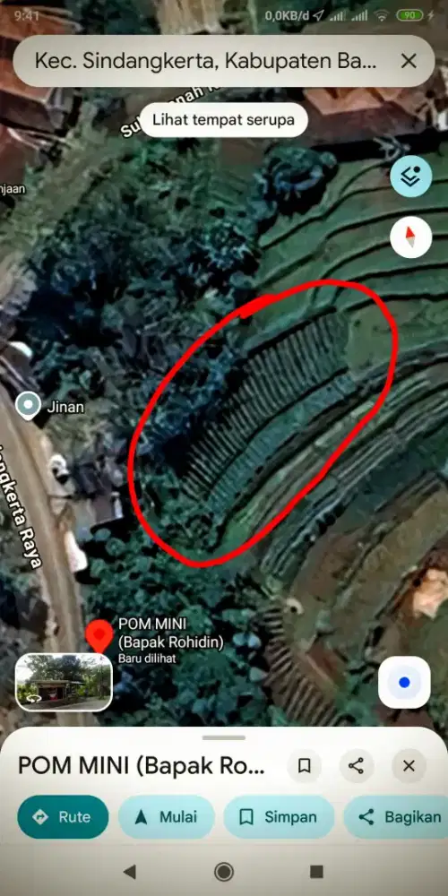 Tanah SHM 478 m² Bandung Barat Rp125 Juta Nego cocok buat bangun rumah
