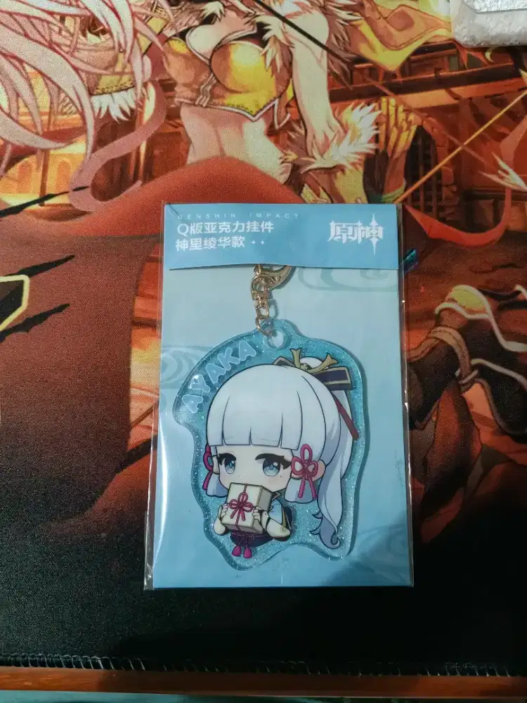 Genshin Impact Official merchandise Keychain Kamisato Ayaka