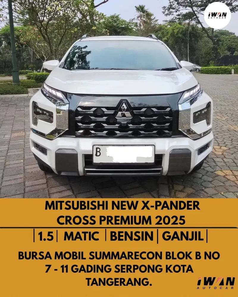 2025 MITSUBISHI NEW XPANDER CROSS PREMIUM 1.5 AT
