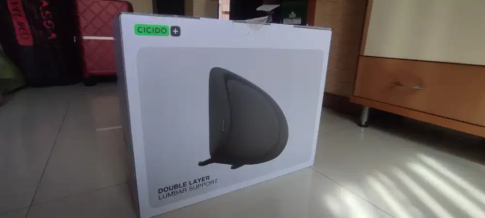 CICIDO Bantal Mobil Penyangga Pinggang Ergonomis Double Surface