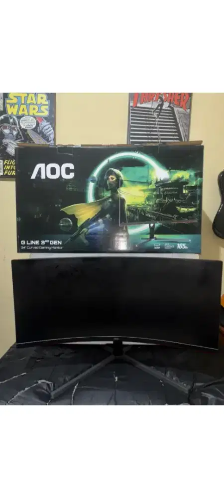 Monitor gaming AOC CU34G3S